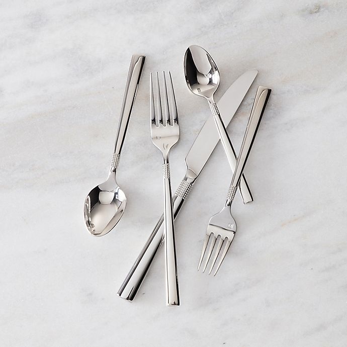 slide 6 of 11, Fortessa Trilliant Flatware Place Setting, 5 ct