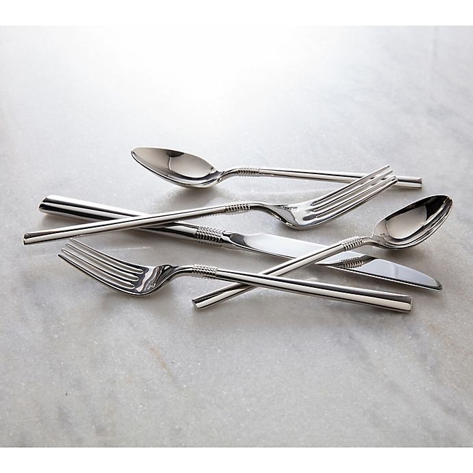 slide 9 of 11, Fortessa Trilliant Flatware Place Setting, 5 ct