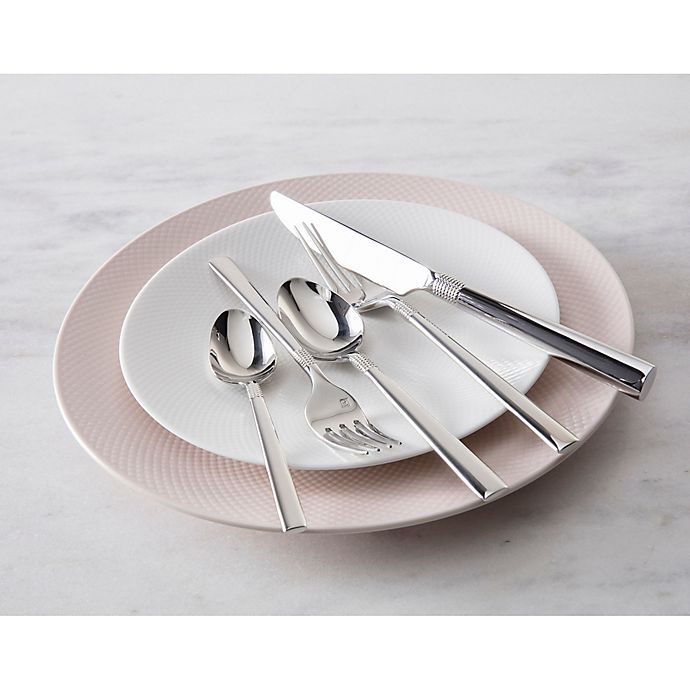 slide 4 of 11, Fortessa Trilliant Flatware Set, 42 ct