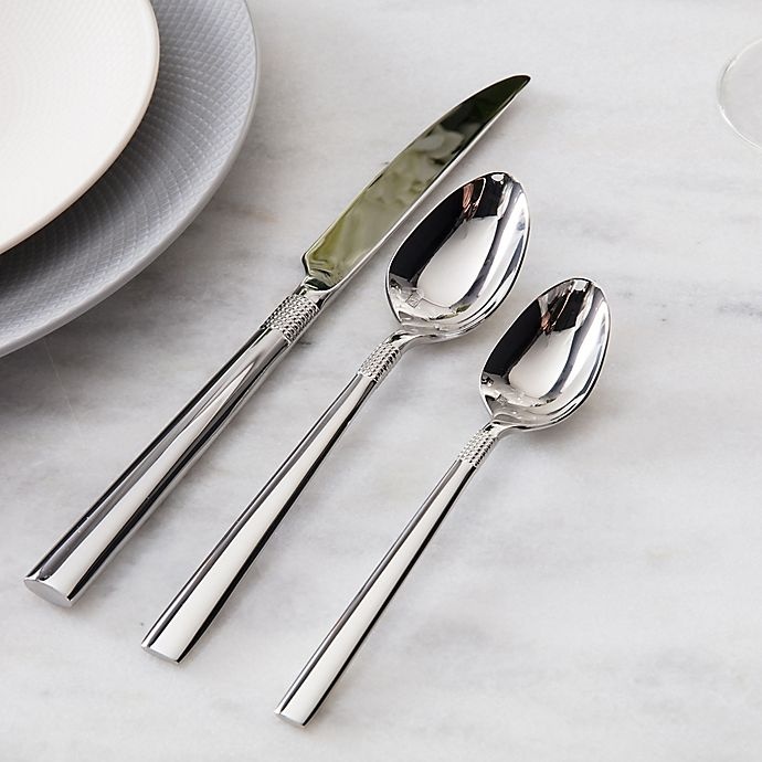 slide 5 of 11, Fortessa Trilliant Flatware Set, 42 ct