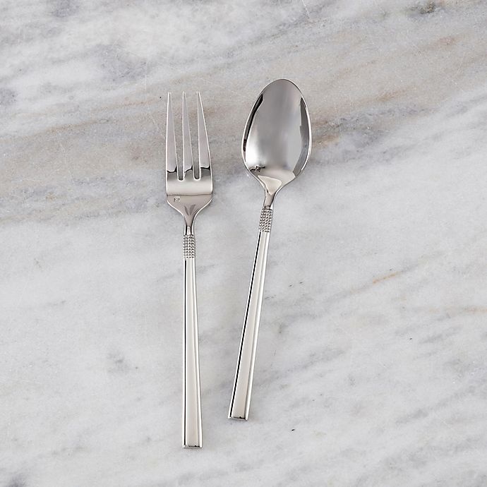 slide 7 of 11, Fortessa Trilliant Flatware Set, 42 ct