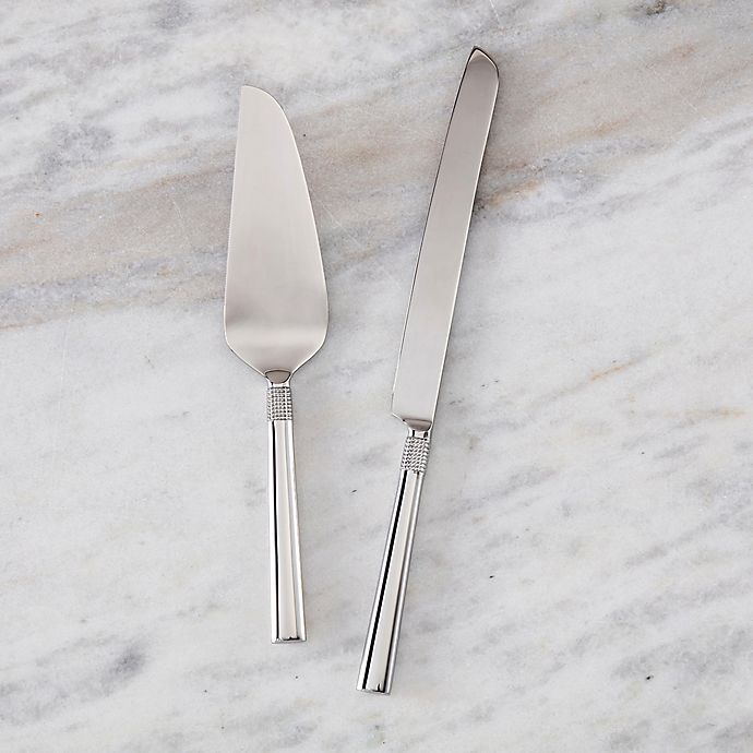 slide 2 of 2, Fortessa Trilliant Cake Knife and Server Set, 1 ct