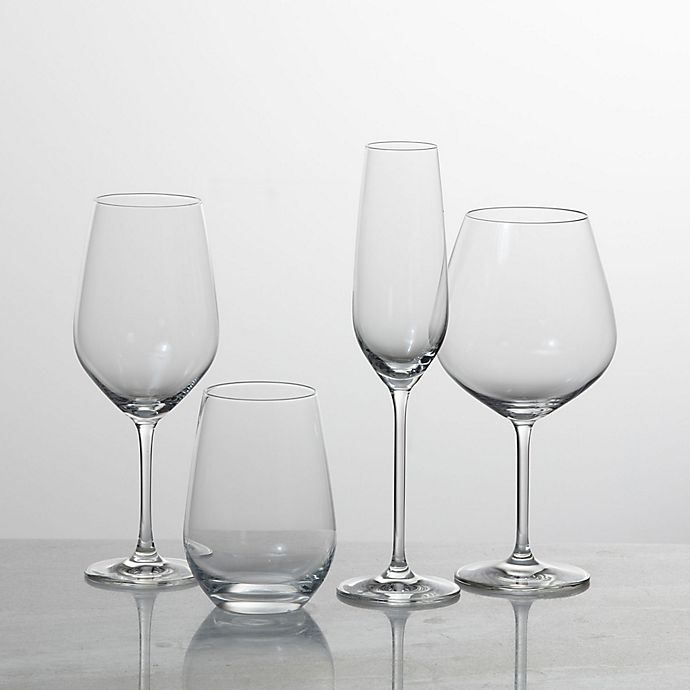 slide 7 of 7, Fortessa Trilliant Champagne Flutes, 4 ct