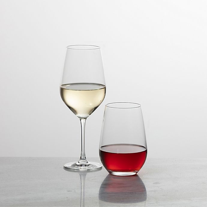 slide 5 of 6, Fortessa Stemless All Purpose Wine Glasses, 4 ct