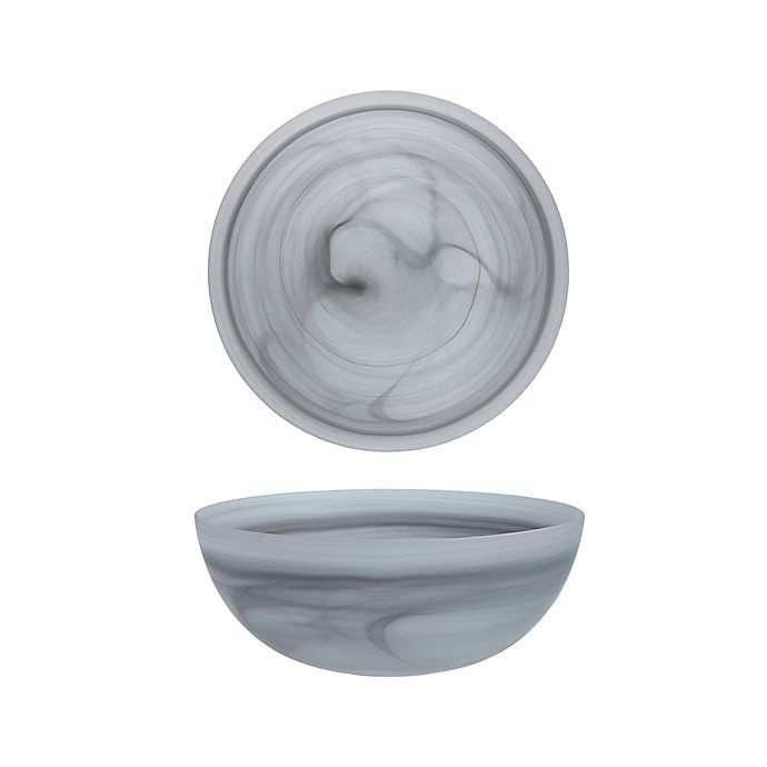 slide 2 of 5, D&V by Fortessa La Jolla Salad Bowls - Storm Grey, 2 ct