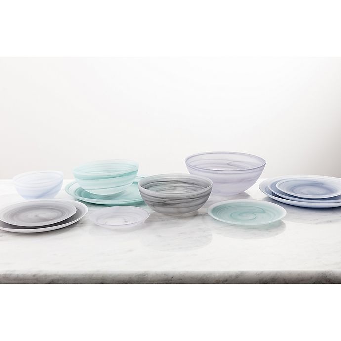 slide 5 of 5, D&V by Fortessa La Jolla Salad Bowls - Storm Grey, 2 ct