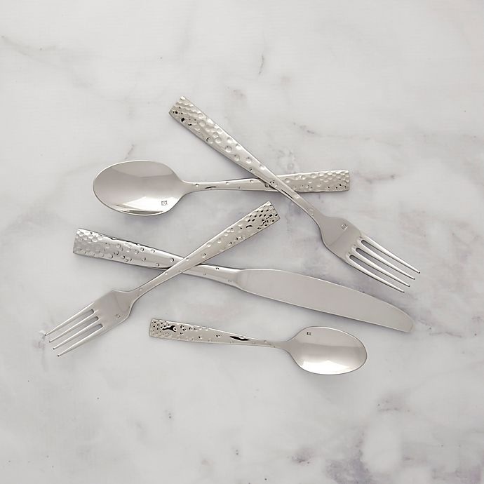 slide 2 of 4, Fortessa Rain Flatware Set, 20 ct