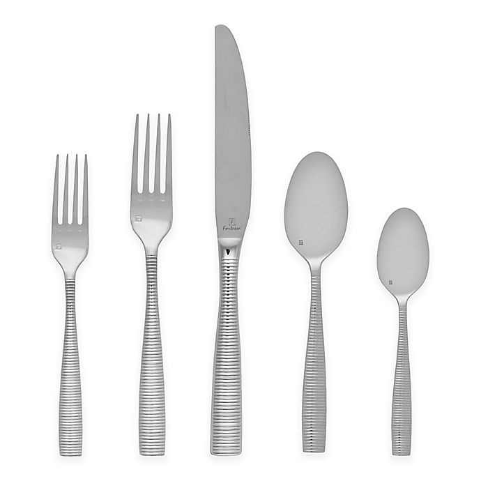 slide 1 of 1, Fortessa Ringo Flatware Set, 20 ct