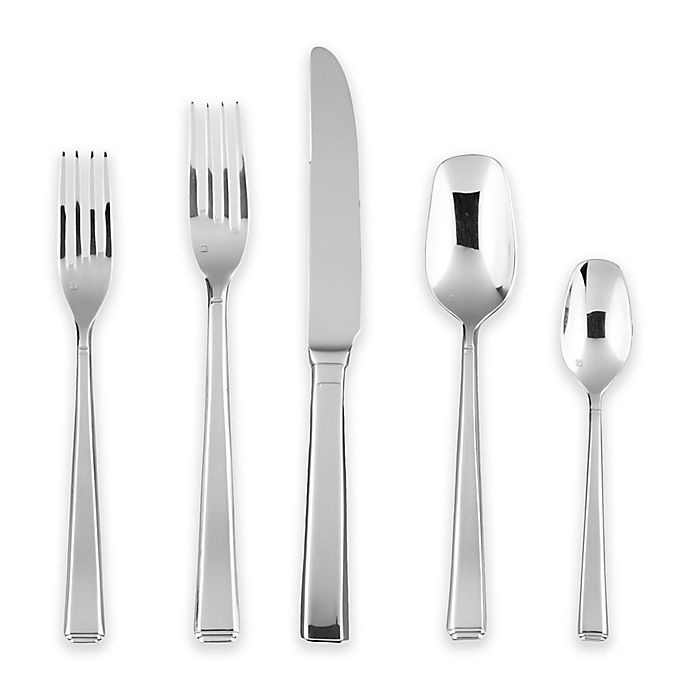 slide 1 of 1, Fortessa Scalini Flatware Set, 20 ct