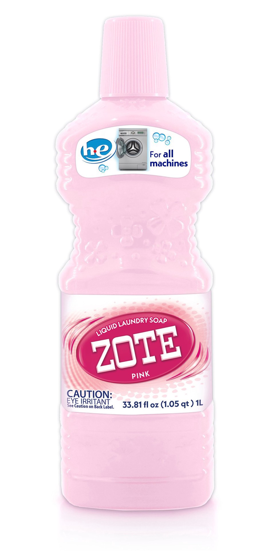 slide 1 of 1, Zote Pink Liquid Laundry Soap, 33.81 oz