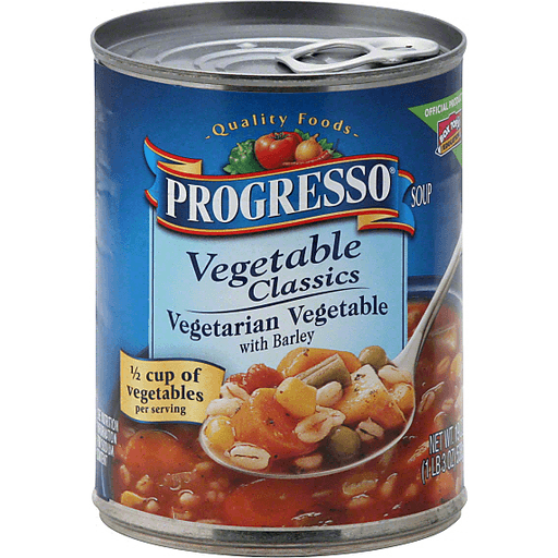 Progresso Vegetable Classics Vegetarian Vegetable with Barley Soup 19 ...