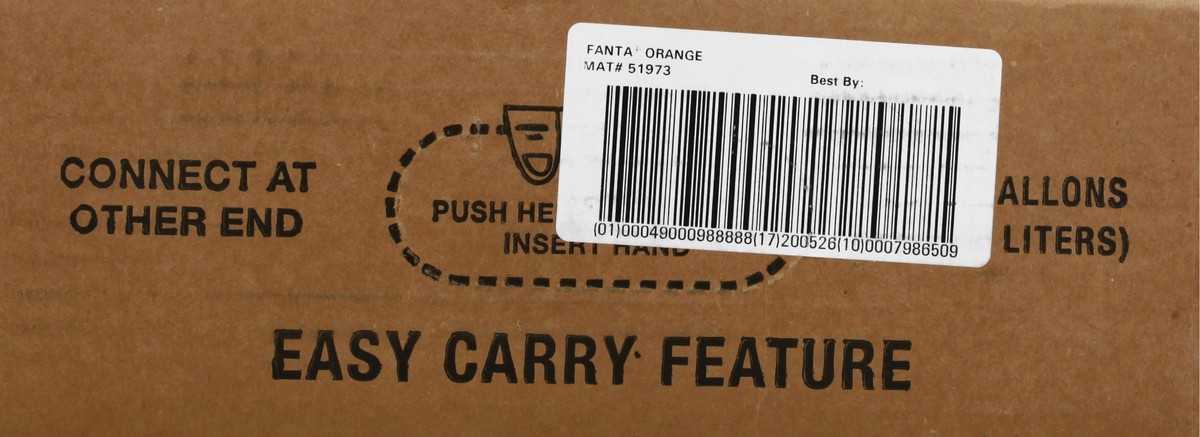 slide 7 of 12, Fanta Orange Soda- 2.5 gal, 2.5 gal