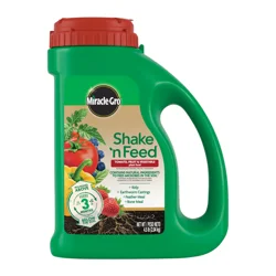 Miracle-Gro Shake N Feed Tomato, Fruits & Vegetables Continuous Release Plant Food Plus Calcium
