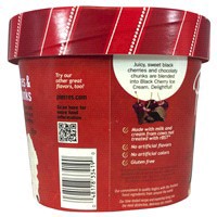 slide 3 of 9, Pierre's Pierres Black Cherry & Chocolate Chunk Ice Cream, 48 fl oz