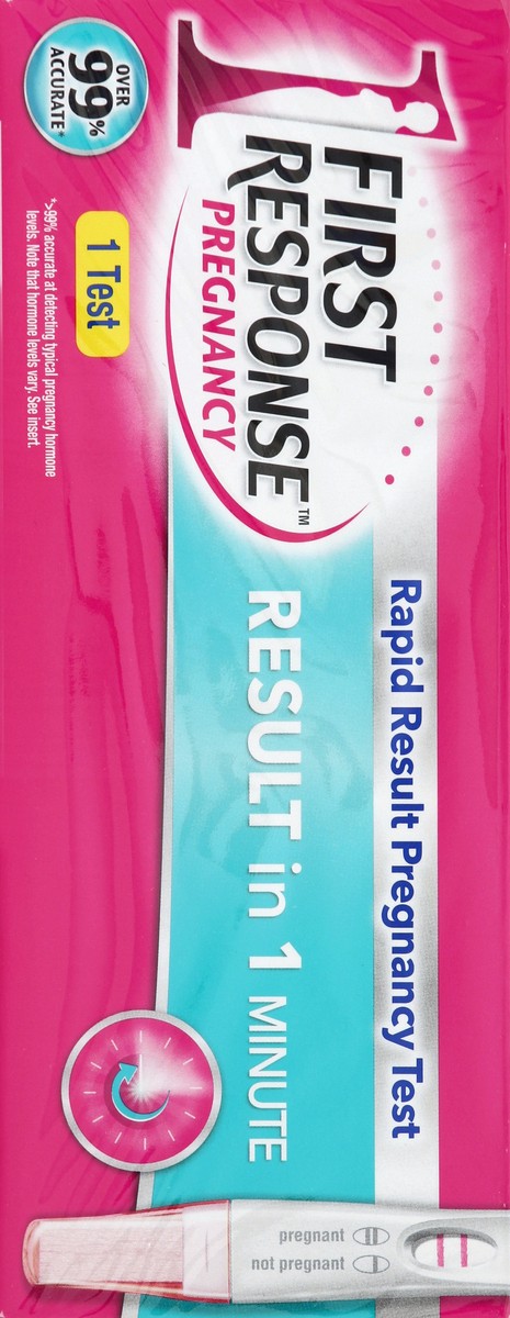 slide 3 of 6, First Response Pregnancy Test 1 ea, 1 ea