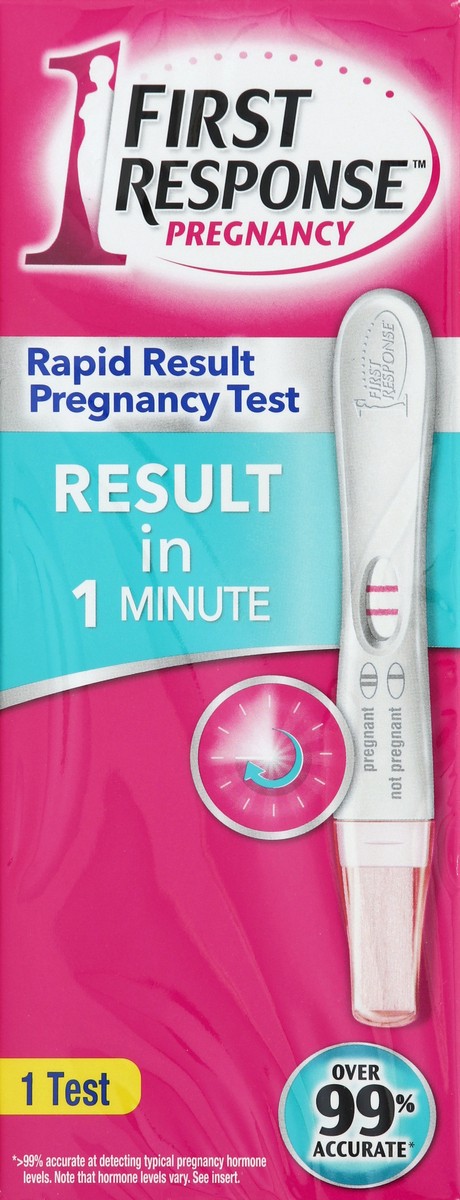 slide 1 of 6, First Response Pregnancy Test 1 ea, 1 ea