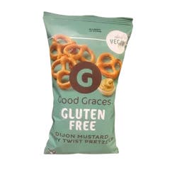 Good Graces Gluten Free Tiny Twist Pretzels, Dijon Mustard