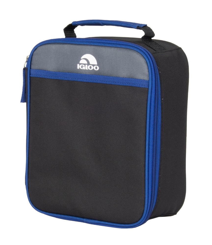 slide 1 of 1, Igloo Lunch Box - Royal Blue/Black, 1 ct