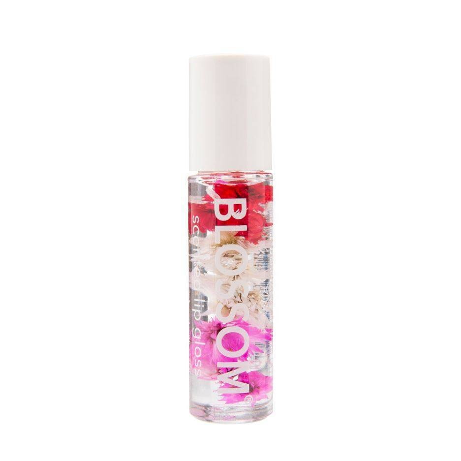 slide 1 of 3, Blossom Delicious Kiss Roll-On Lip Gloss - Strawberry - 0.2 fl oz, 0.2 fl oz
