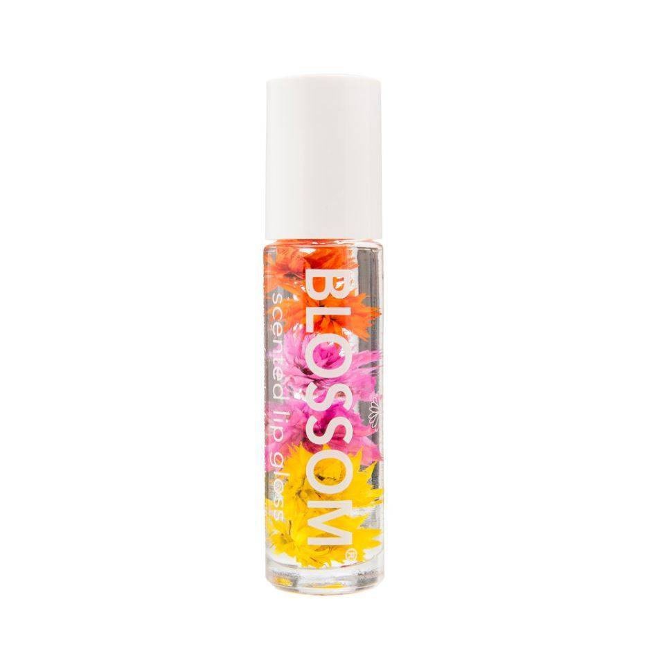 slide 1 of 3, Blossom Delicious Kiss Roll-On Lip Gloss - Mango - 0.2 fl oz, 0.2 fl oz