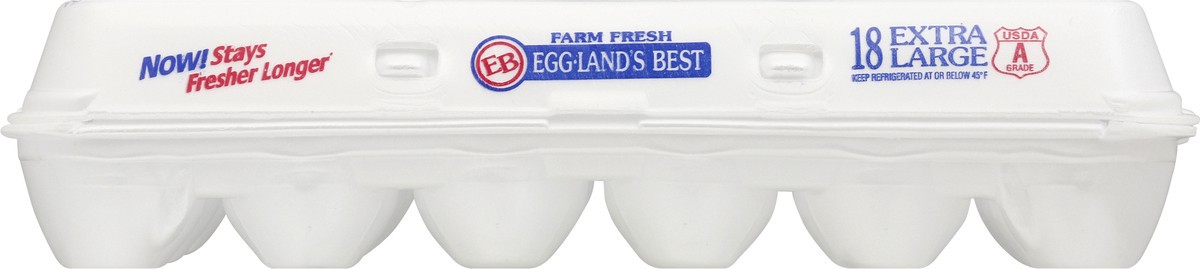 slide 6 of 9, Eggland's Best Large White Eggs, 18 ct