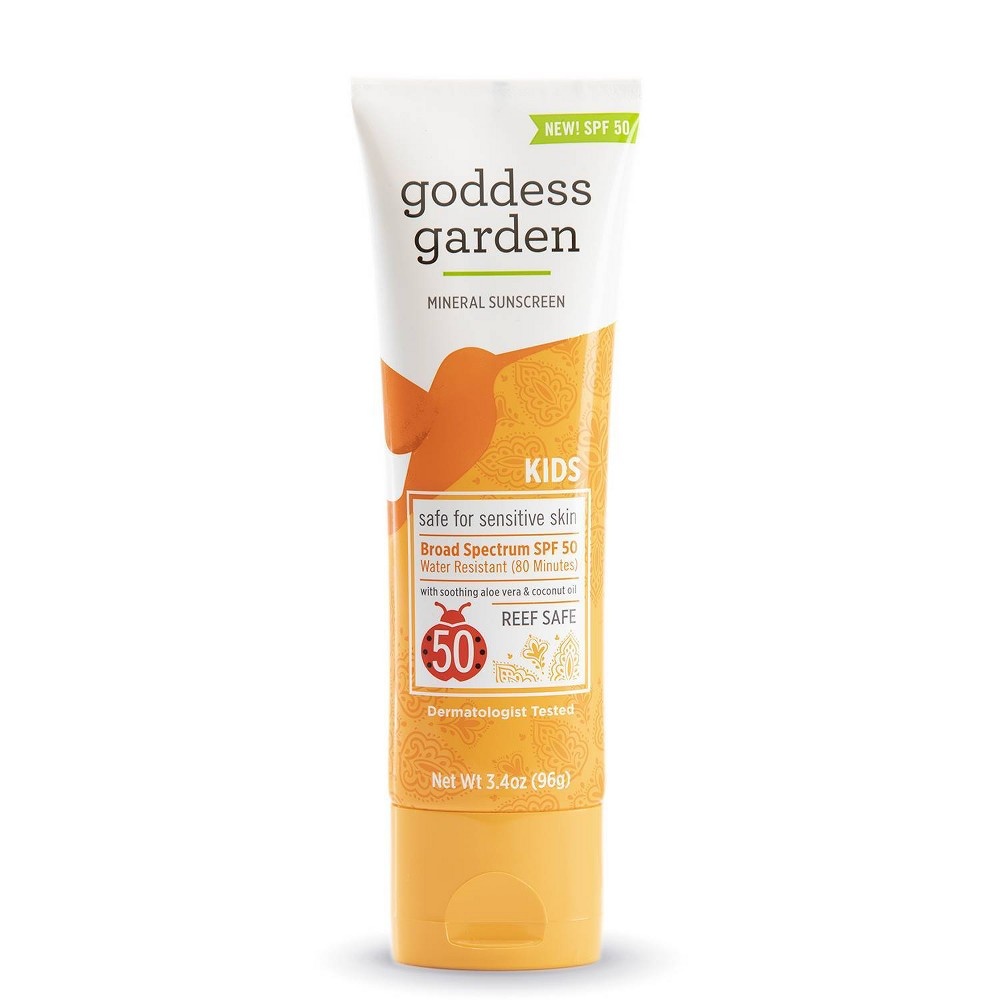 slide 4 of 5, Goddess Garden Organics Kids Sunscreen Tube & Stick Combo Pack - SPF, 50 ct; 6 oz