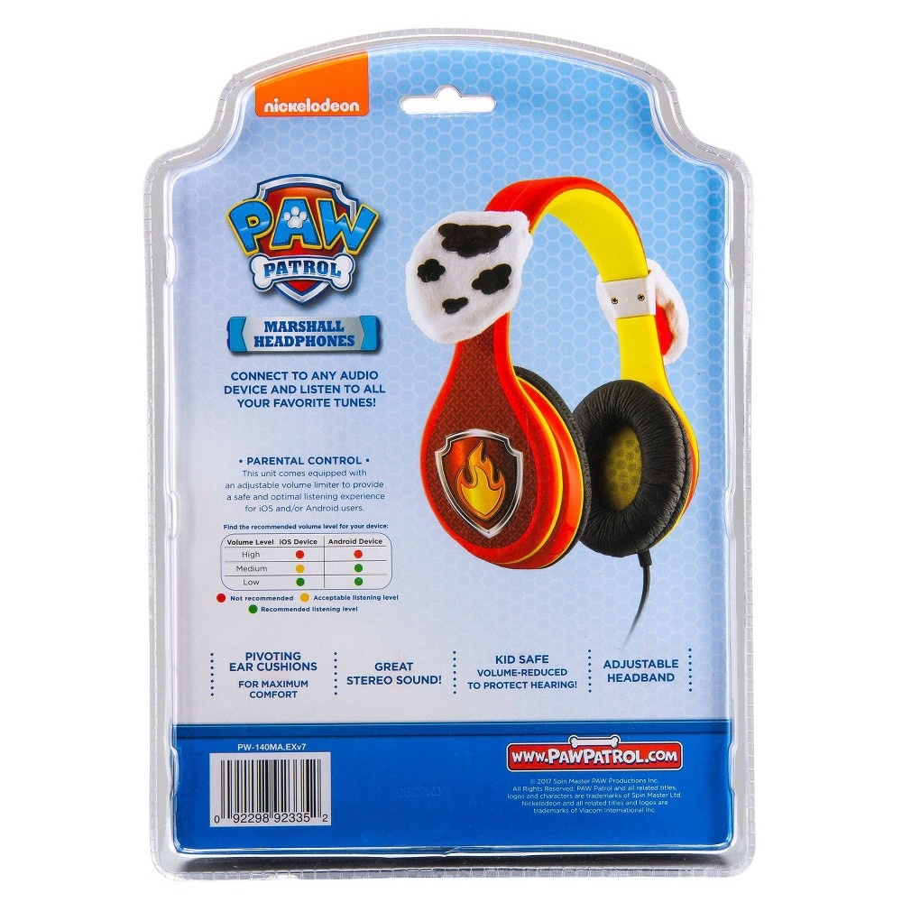 Paw patrol marshall discount headphones