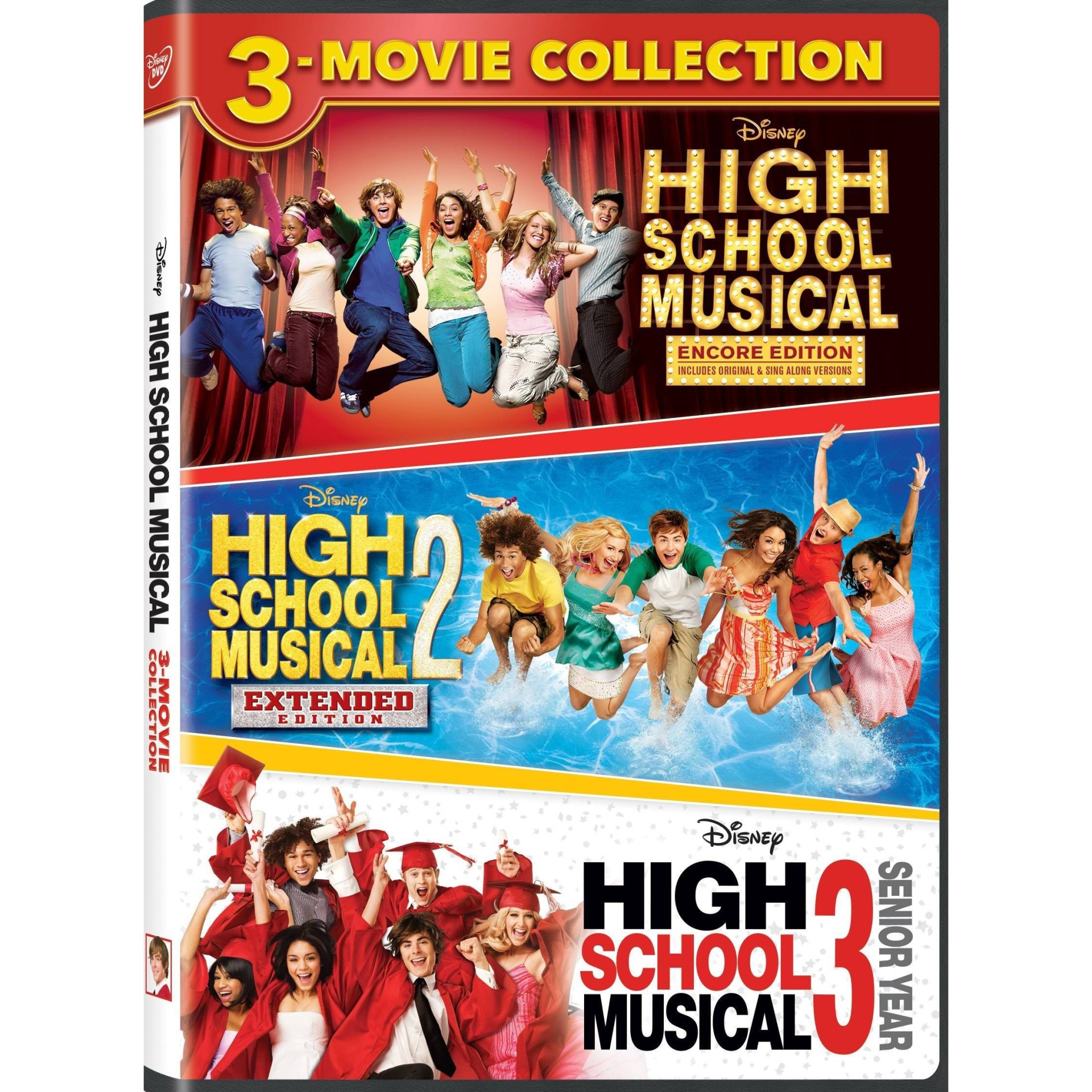 slide 1 of 2, Disney High School Musical: 3 Bundle (DVD), 1 ct