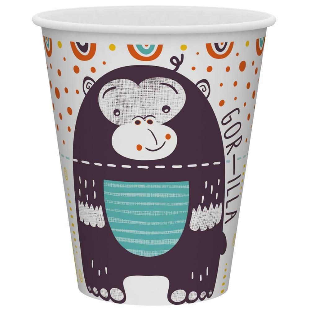 slide 7 of 11, Dixie Craftimals Cold Cup Disposable Drinkware, 9 oz, 50 ct