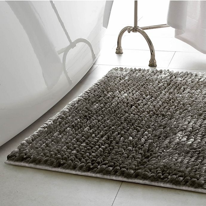 slide 2 of 5, Filament Design Laura Ashley Butter Chenille Bath Rugs - Charcoal, 2 ct