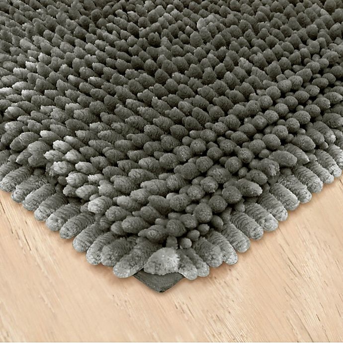 slide 3 of 5, Filament Design Laura Ashley Butter Chenille Bath Rugs - Charcoal, 2 ct