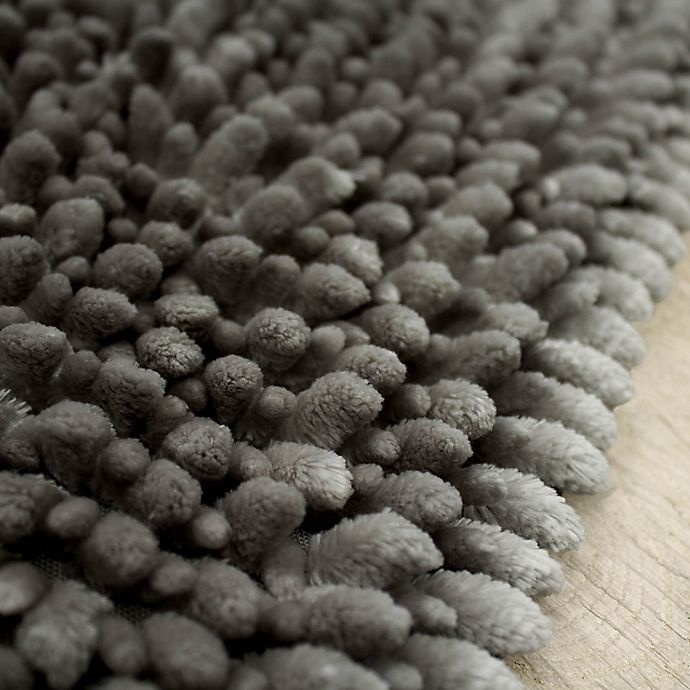 slide 4 of 5, Filament Design Laura Ashley Butter Chenille Bath Rugs - Charcoal, 2 ct