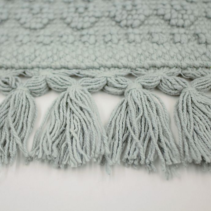 slide 2 of 3, French Connection Nellore Bath Rug Set - Light Blue, 2 ct