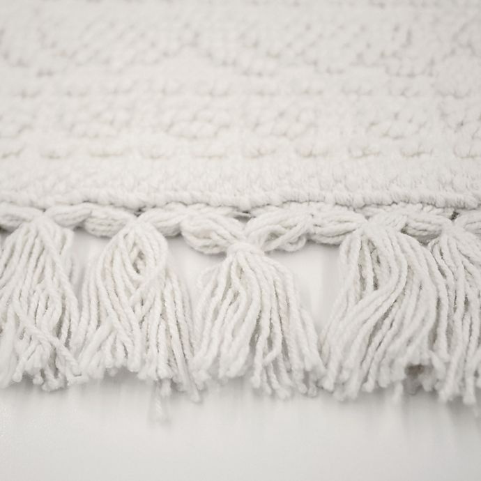 slide 2 of 3, French Connection Nellore Bath Rug Set - White, 2 ct