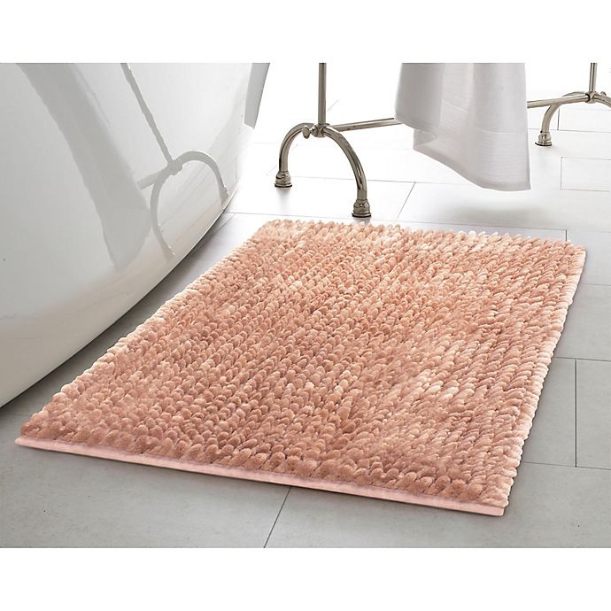 slide 4 of 5, Laura Ashley Butter Chenille Bath Rug, 1 ct