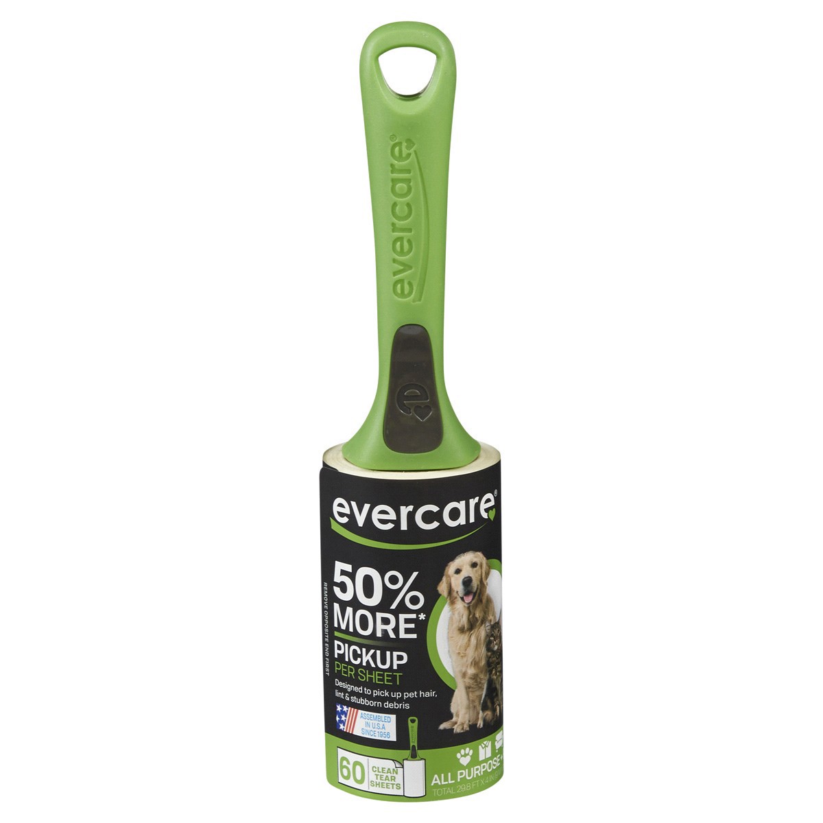 slide 1 of 29, Evercare Professional Lint Roller, Pet Hair, 60 ct