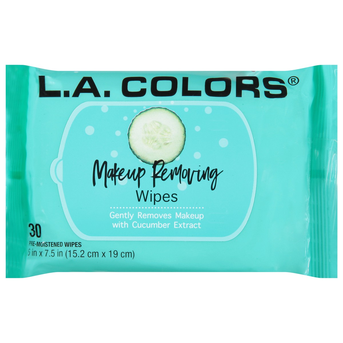 slide 1 of 10, L.A. Colors L A Colors L.A. Colors Makeup Cucumber Wipes 1 Pack, 1 ct