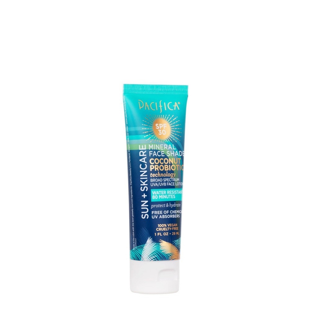 slide 2 of 3, Pacifica Face Shade Mini Probiotic Coconut Sunscreen Lotion - SPF, 30 ct; 1 fl oz