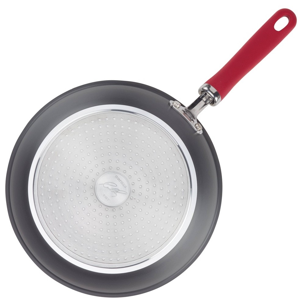 slide 3 of 9, Rachael Ray Nutrish Create Delicious Hard Anodized Nonstick Cookware Set Red Handle, 11 ct