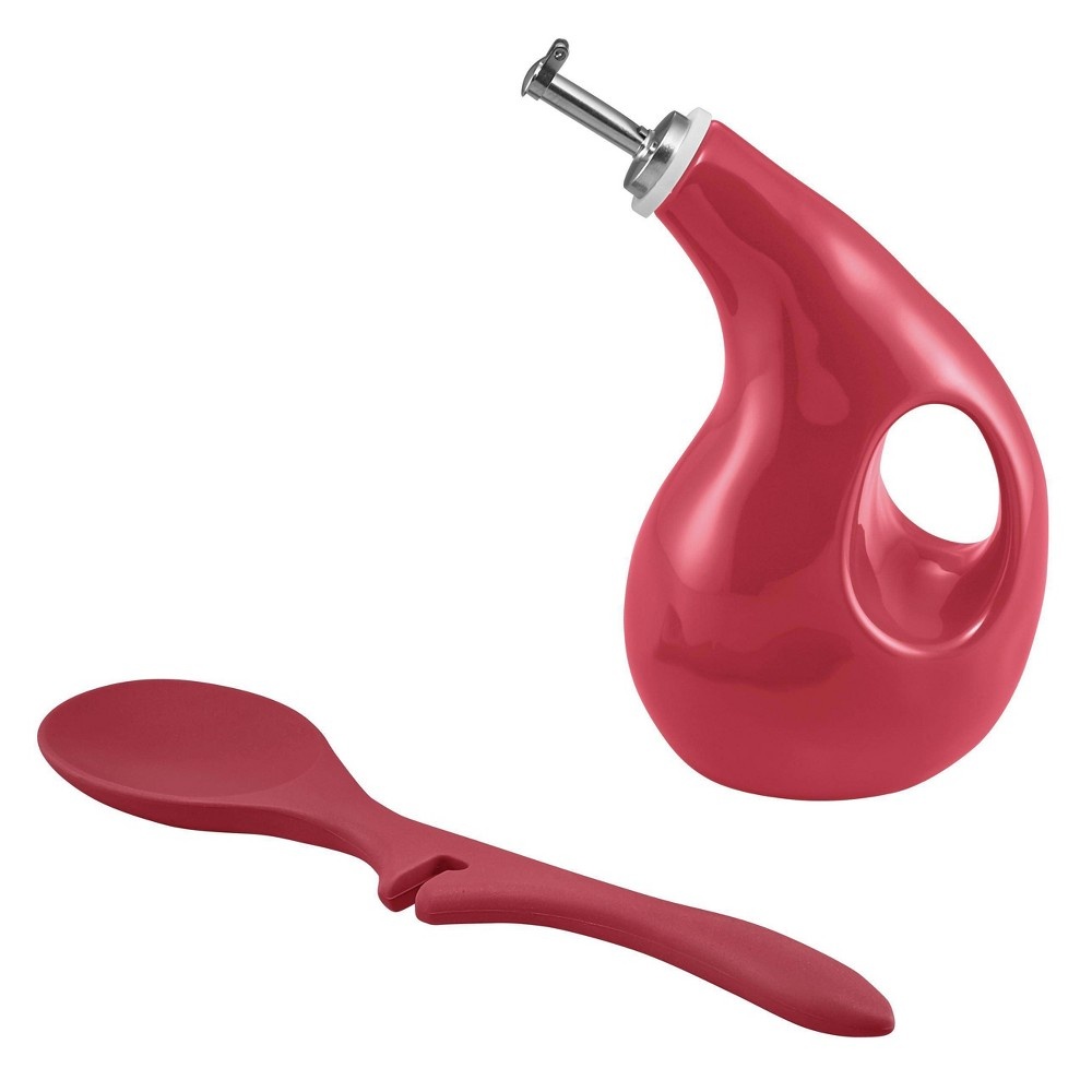 slide 7 of 9, Rachael Ray Nutrish Create Delicious Hard Anodized Nonstick Cookware Set Red Handle, 11 ct