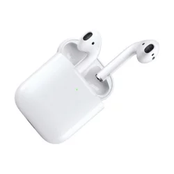 Apple AirPods True Wireless Bluetooth Headphones (2nd Generation) with Wireless Charging Case