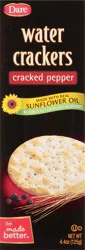 Dare Cracked Pepper Water Crackers 4.4 oz