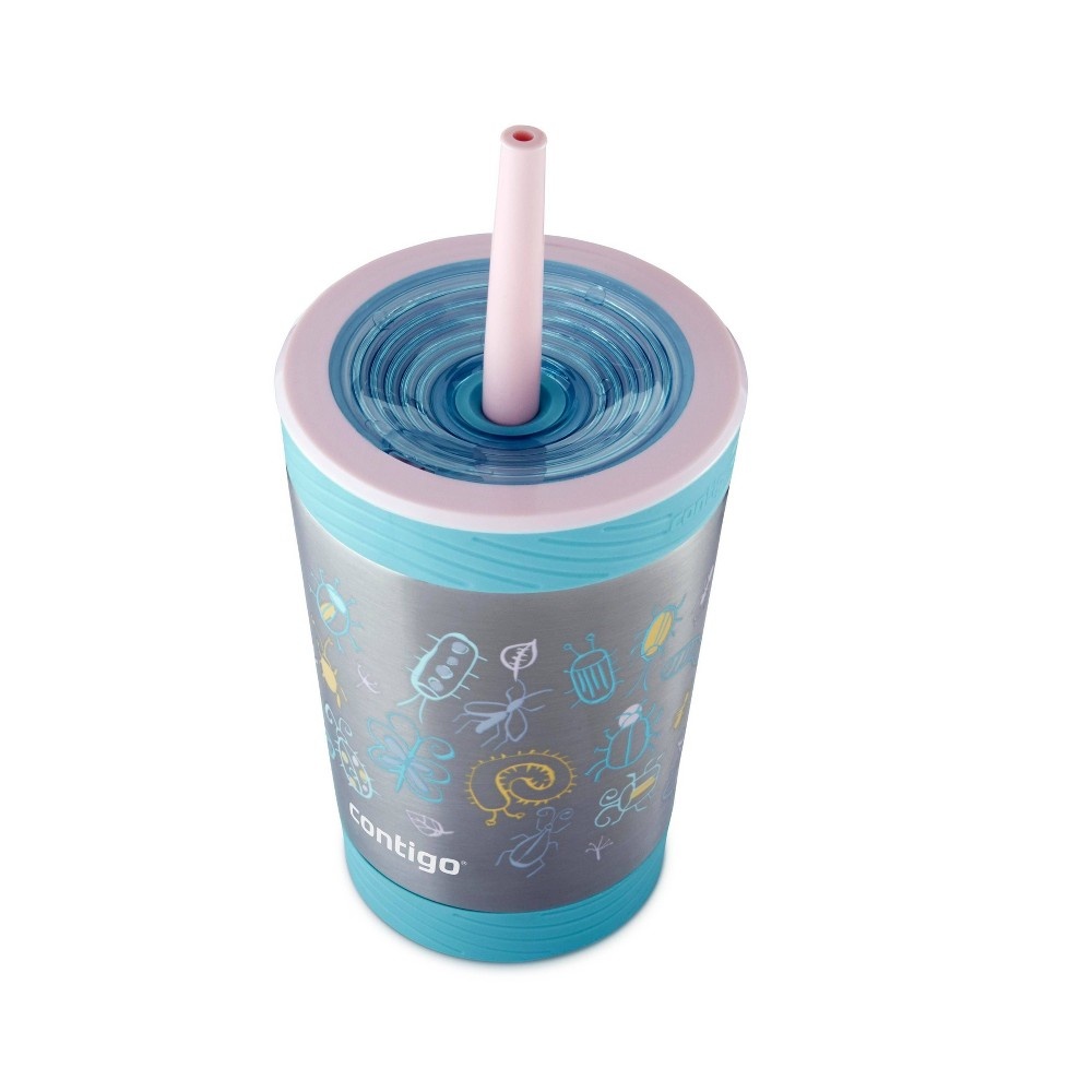 Cute Bugs, Kids Flip Top, Sippy Cup, Spill Proof, Insulated