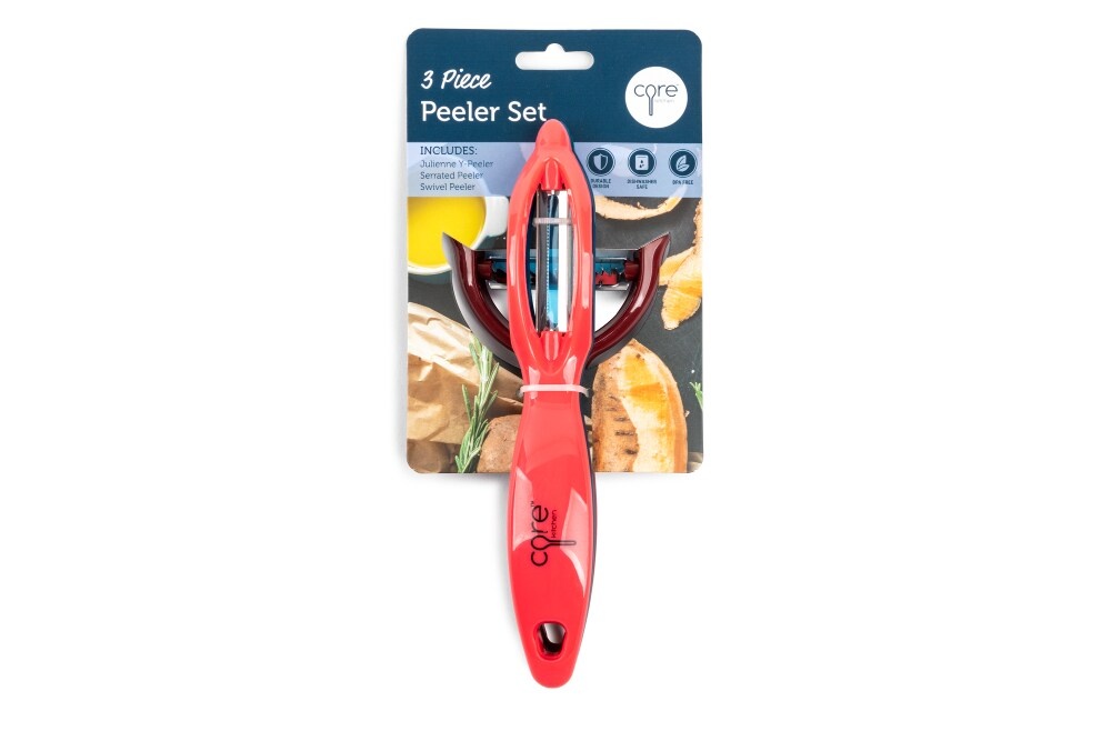 slide 1 of 1, Core Home Peeler Set, 3 ct