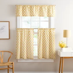 Curtainworks Kiara 3 Piece Set Marigold