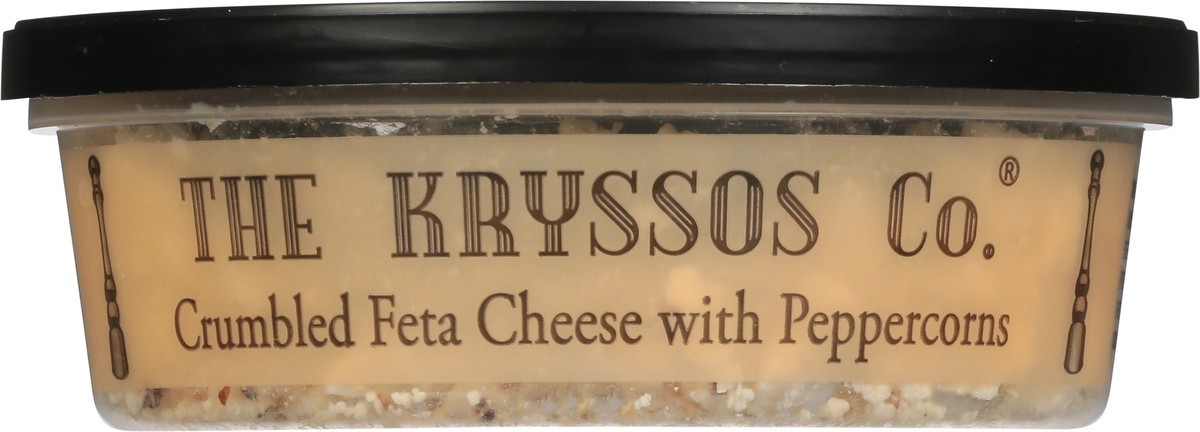 slide 6 of 11, Kryssos Crumbled Feta Cheese with Peppercorns 4 oz, 4 oz