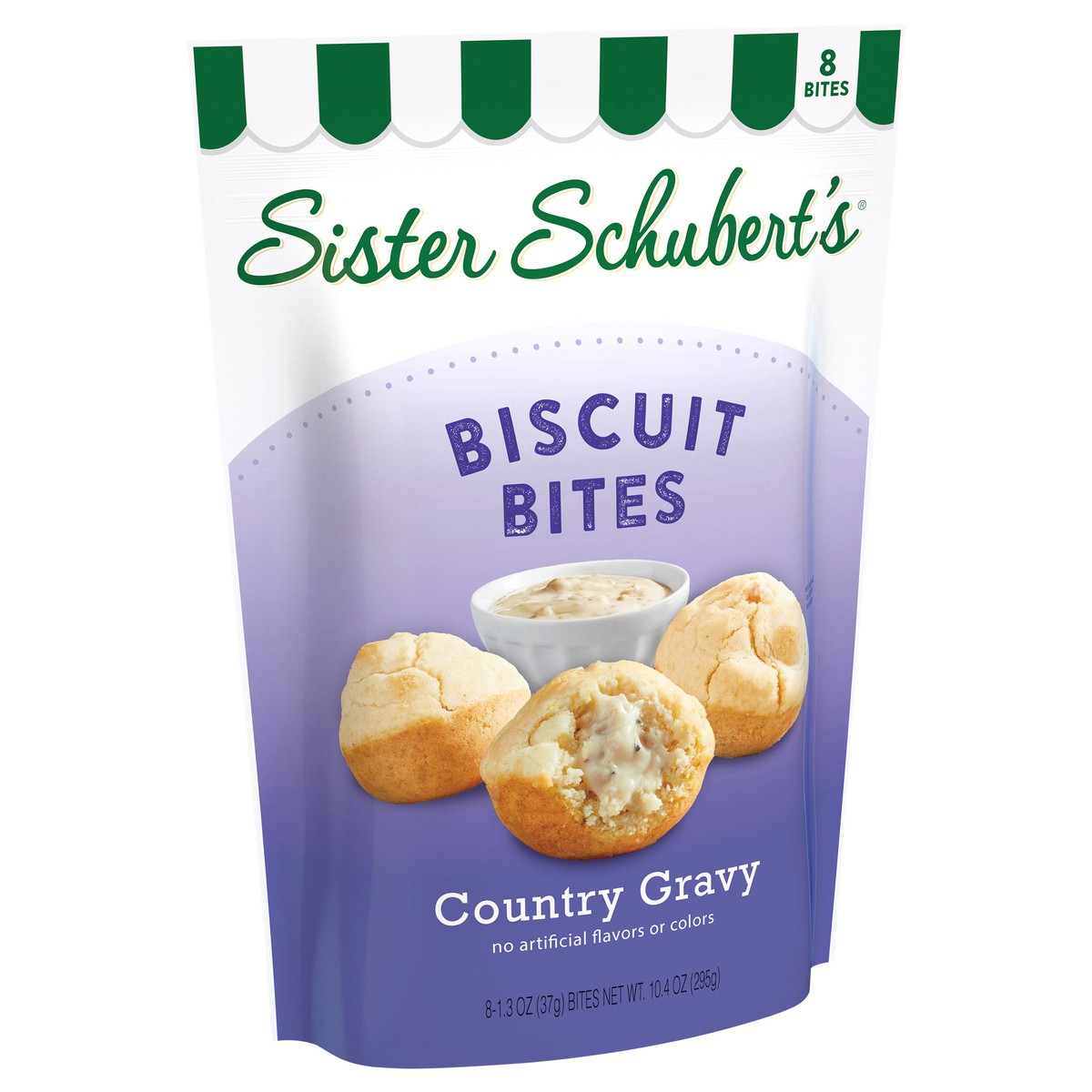 slide 2 of 9, Sister Schubert's Bites Country Gravy Biscuit 8 ea, 8 ct