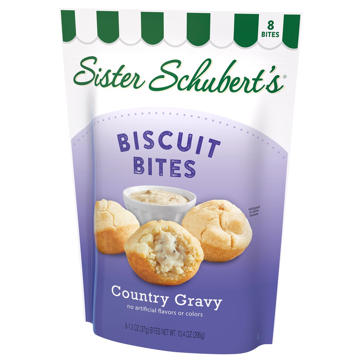 slide 6 of 9, Sister Schubert's Bites Country Gravy Biscuit 8 ea, 8 ct