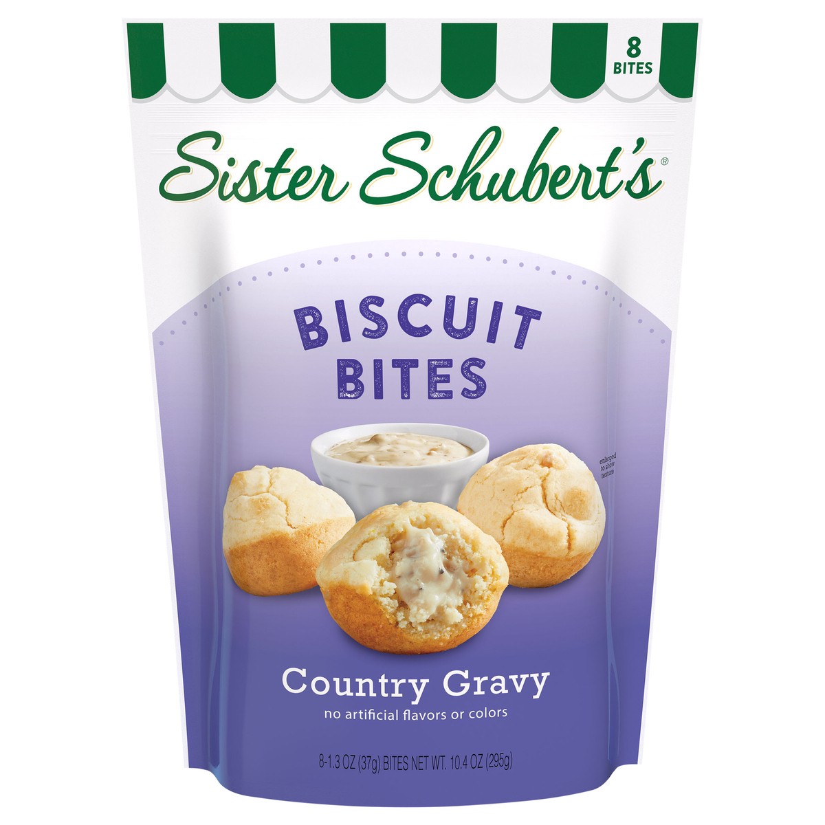 slide 1 of 9, Sister Schubert's Country Gravy Biscuit Bites, 8 ct