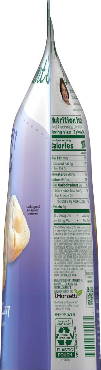 slide 9 of 9, Sister Schubert's Bites Country Gravy Biscuit 8 ea, 8 ct